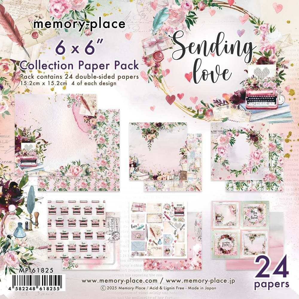 Memory Place Sending Love 6 x 6 Collection Pack mp-61825