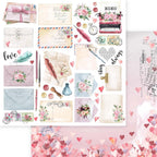 Memory Place Sending Love 6 x 6 Collection Pack mp-61825 letters