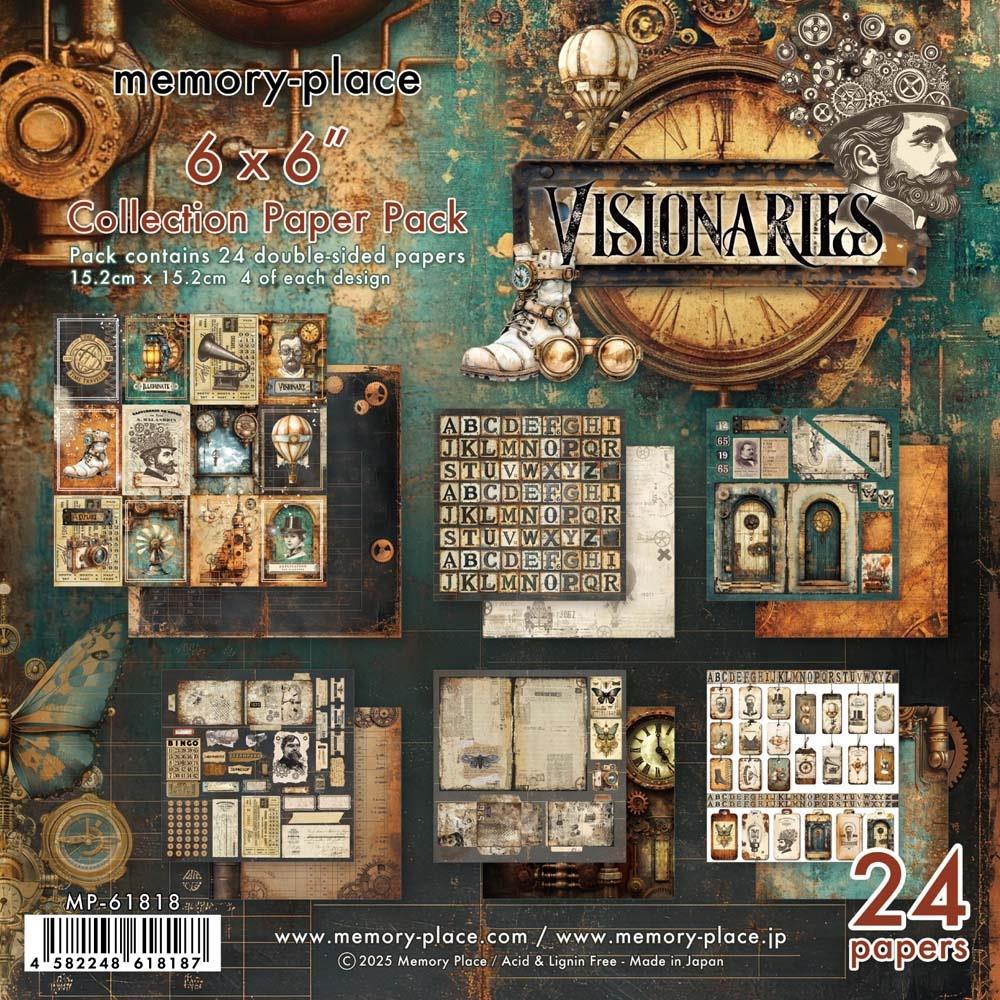 Memory Place Visonaries 6 x 6 Collection Pack mp-61818