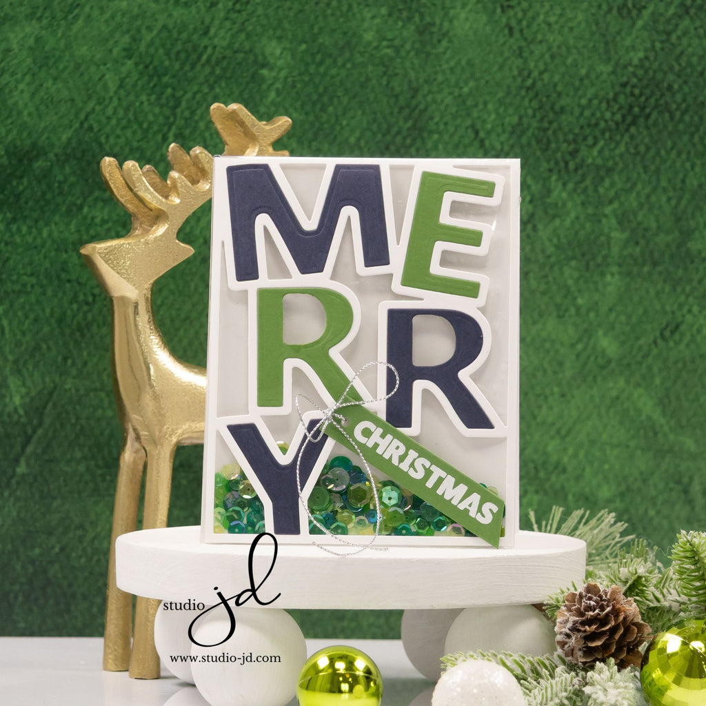 Simon Says Stamps and Dies Merry Cover set1096mc And Everything Nice Christmas Card | color-code:ALT01