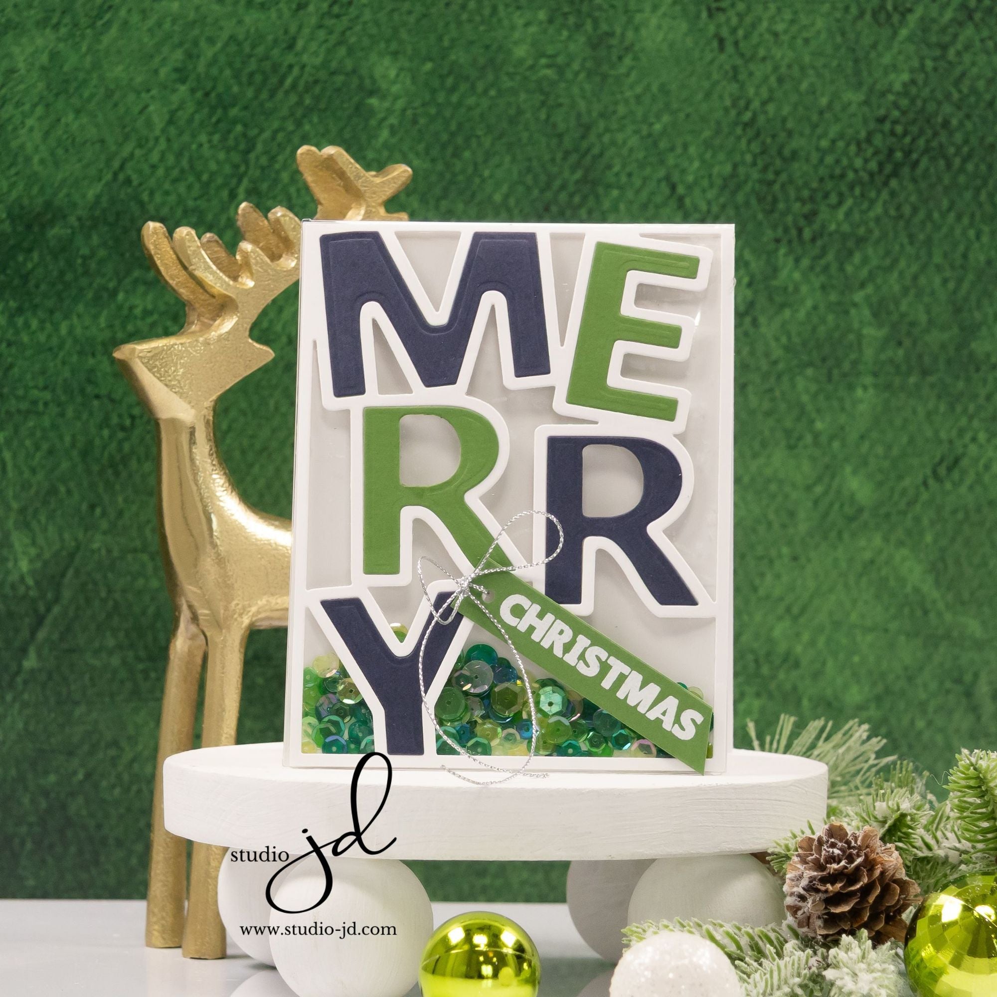 Simon Says Stamps and Dies Merry Cover set1096mc And Everything Nice Christmas Card | color-code:ALT01