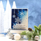 CZ Design Merry Christmas Wafer Dies czd248 Sweet Wishes Christmas Card | color-code:ALT05