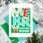 Simon Says Stamp Merry Cover Die Plate 1437mdc And Everything Nice Christmas Card | color-code:ALT02