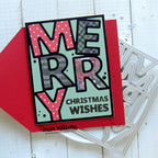 Simon Says Stamps and Dies Merry Cover set1096mc And Everything Nice Christmas Card