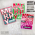 Simon Says Stamp Merry Cover Die Plate 1437mdc And Everything Nice Christmas Cards | color-code:ALT04