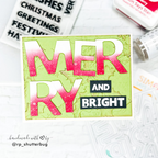 Simon Says Stamps and Dies Merry Cover set1096mc And Everything Nice Christmas Card