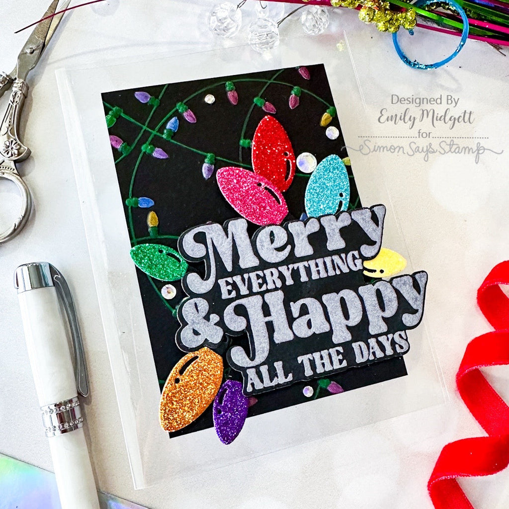Simon Says Stamp Merry Everything Wafer Dies 1155mdc Sweet Wishes Merry Everything Card | color-code:ALT02
