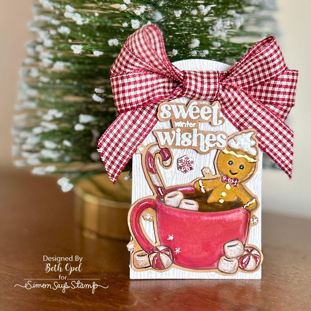 Simon Says Stamps and Dies Merry and Sweet set889ms Festive Fun Gift Card Holder