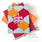 Simon Says Stamp Pawsitively Dazzling Gems Metallic Tones se114 Festive Fun Christmas Card