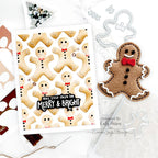 Simon Says Stamp Pawsitively Dazzling Gems Metallic Tones se114 Festive Fun Christmas Card and Ornament | color-code:ALT02
