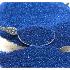 Meyer Imports Dark Blue German Glass Glitter 311-9-029 spoon