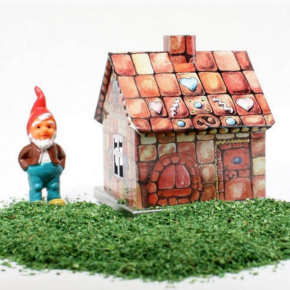 Meyer Imports Dark Green Wood Scenery Flakes 311-0741 gnome