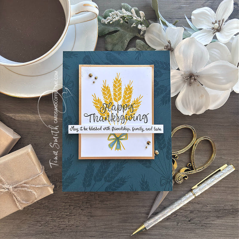 Simon Says Clear Stamps Counting Blessings 3343ssc Thanksgiving Card | color-code:ALT02