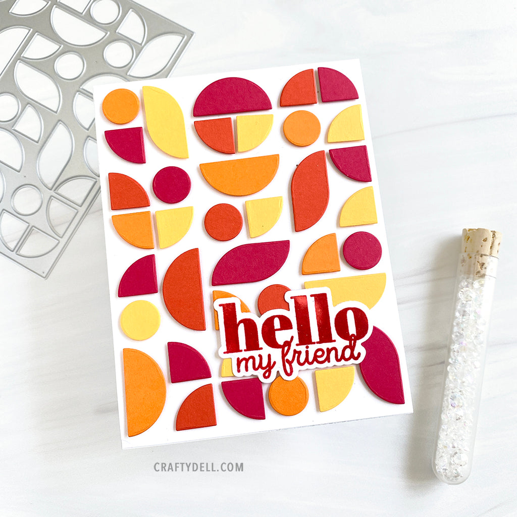 Simon Says Stamp Mid Century Ethereal Plate Wafer Dies s839 Out Of This World Hello Card | color-code:ALT01