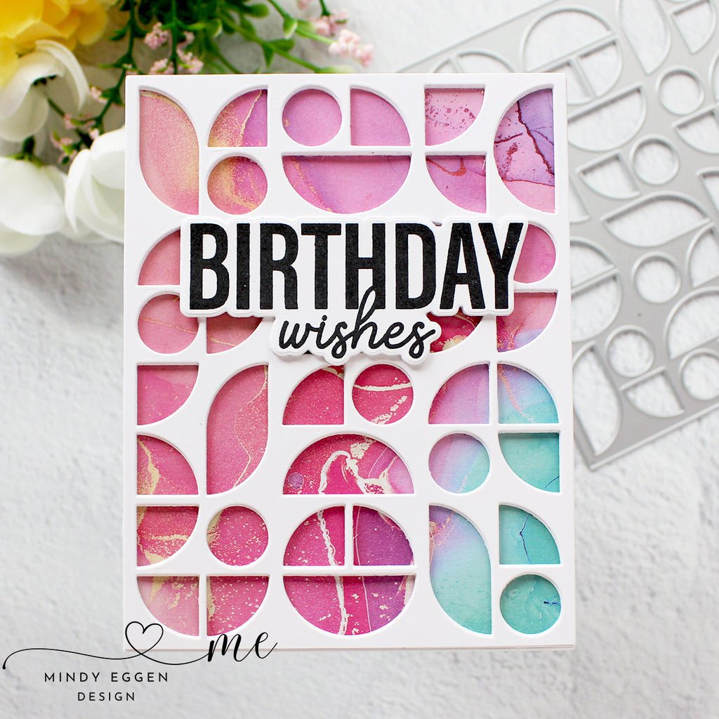 Simon Says Stamp Mid Century Ethereal Plate Wafer Dies s839 Out Of This World Birthday Card | color-code:ALT04
