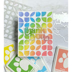 Simon Says Stamp Mid Century Elemental Plate Wafer Die s1058 Thank You Card | color-code:ALT03