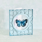 Simon Says Stamp Mid Century Elemental Plate Wafer Die s1058 Butterfly Card