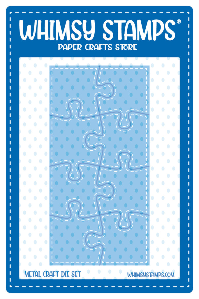Whimsy Stamps Puzzle Pieces Die wsd258