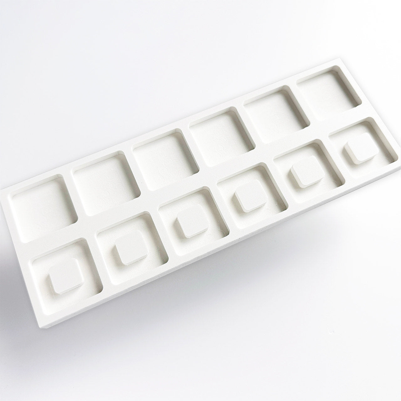The Ink Stand White Mini Ink Pad Cube Palette ispalw