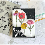 Simon Says Stamp Mini Bouquet Outlines Wafer Dies 269sssa Thank You Card | color-code:ALT03