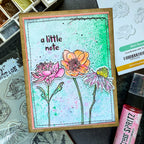 Simon Says Stamp Mini Bouquet Outlines Wafer Dies 269sssa A Little Note Card