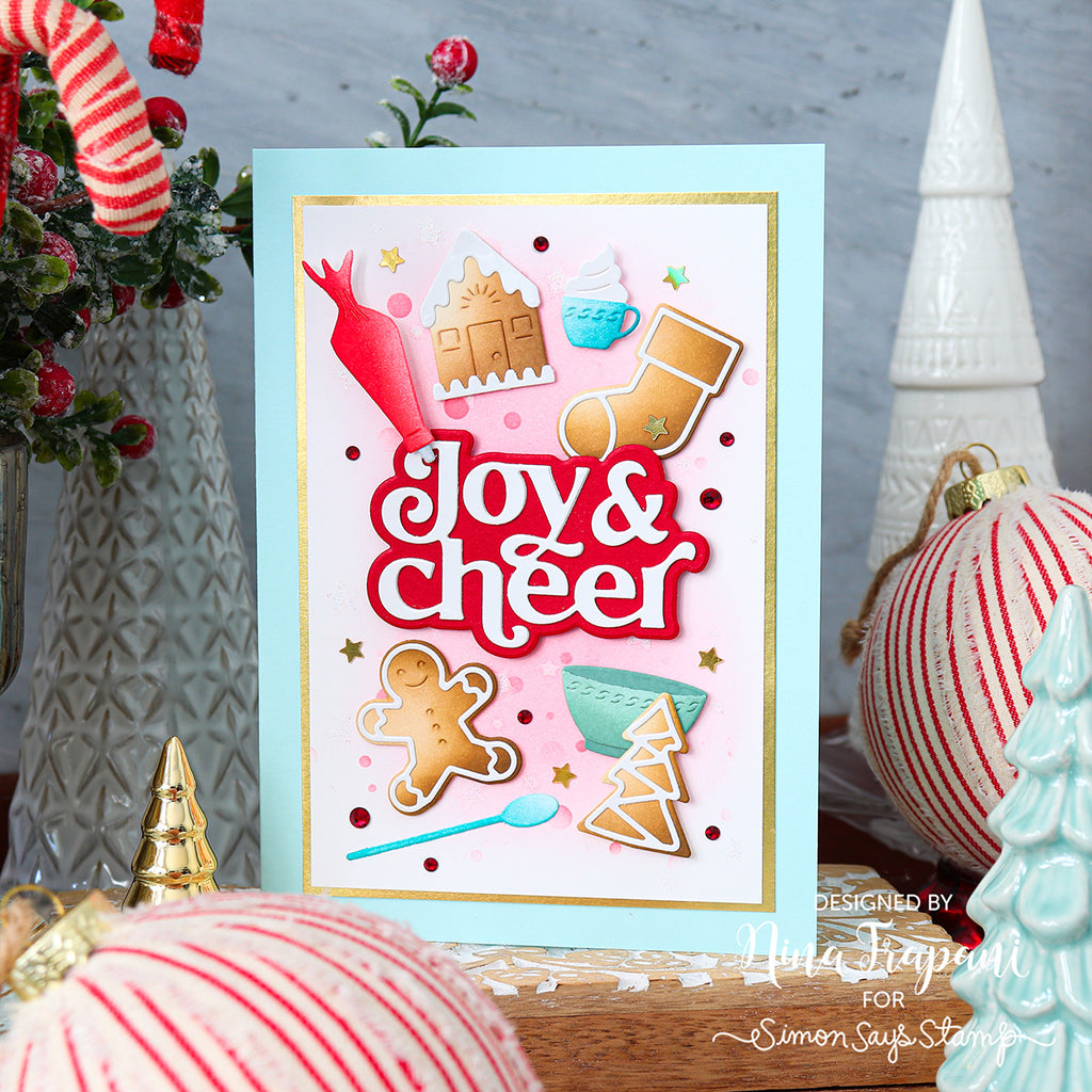Simon Says Stamp Mini Stars Embellishments 1025ms Sugar and Spice Christmas Card | color-code:ALT02