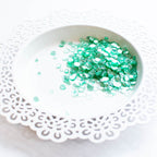 Pretty Pink Posh Mint Shimmer Confetti close detail