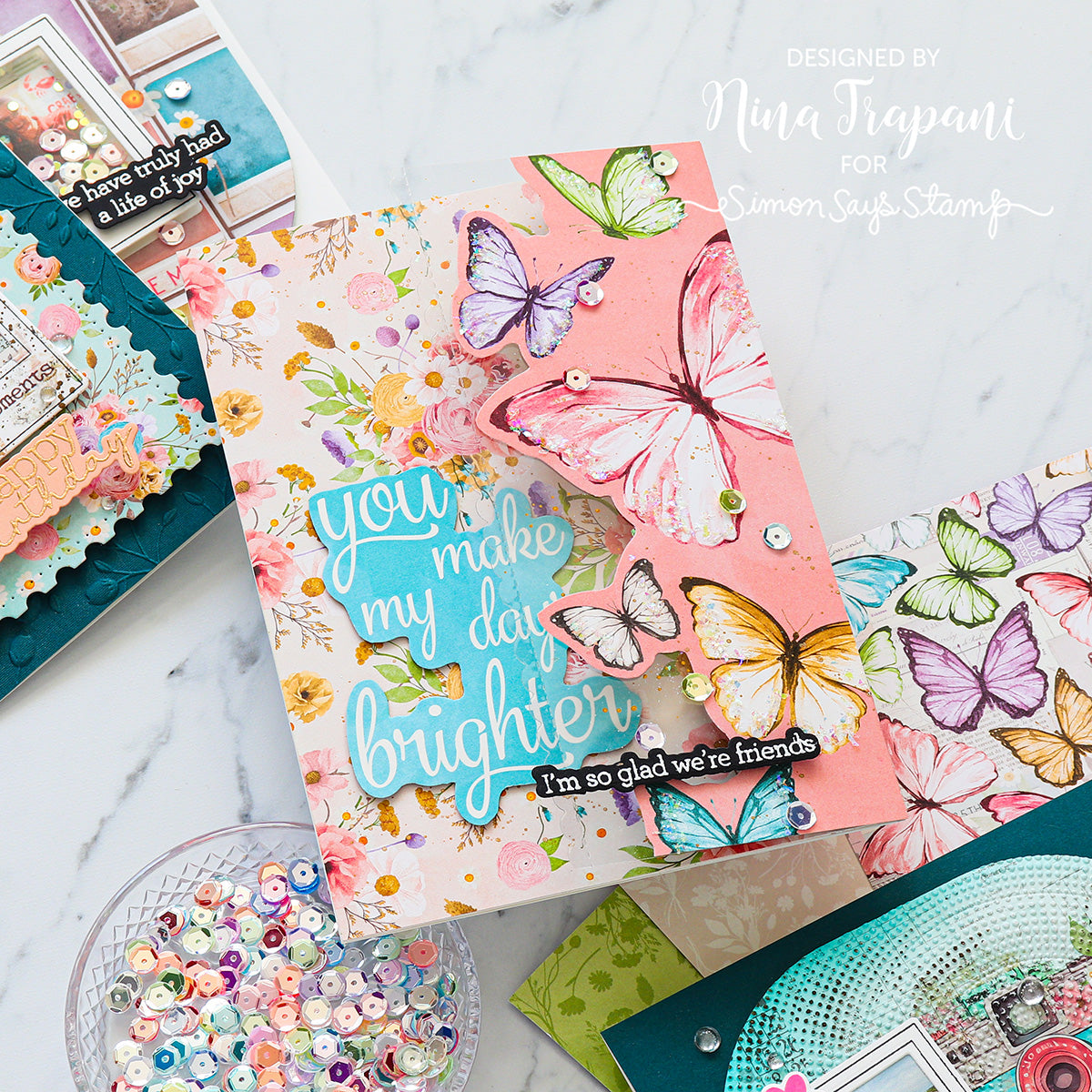 Simon Says Stamp Embellishment Mix Joyful Moments 0625jm Friend Card | color-code:ALT06