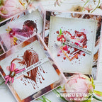 Whimsy Stamps Chocolate Caramel Coffee 6x6 Paper Pack wsdp04a chocolate hearts