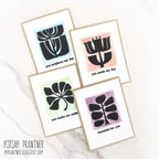 Simon Says Clear Stamps Mod Plants 2142msc Rain or Shine Card Set | color-code:ALT03