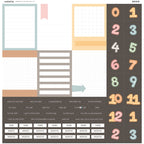 ModaScrap A New Star Is Born 12x12 Paper Pack sibpp12 numbers