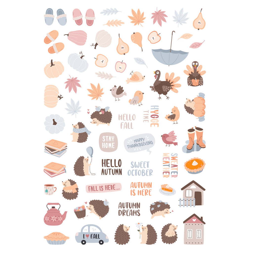 ModaScrap Autumn Vibes Die Cuts msdc-030
