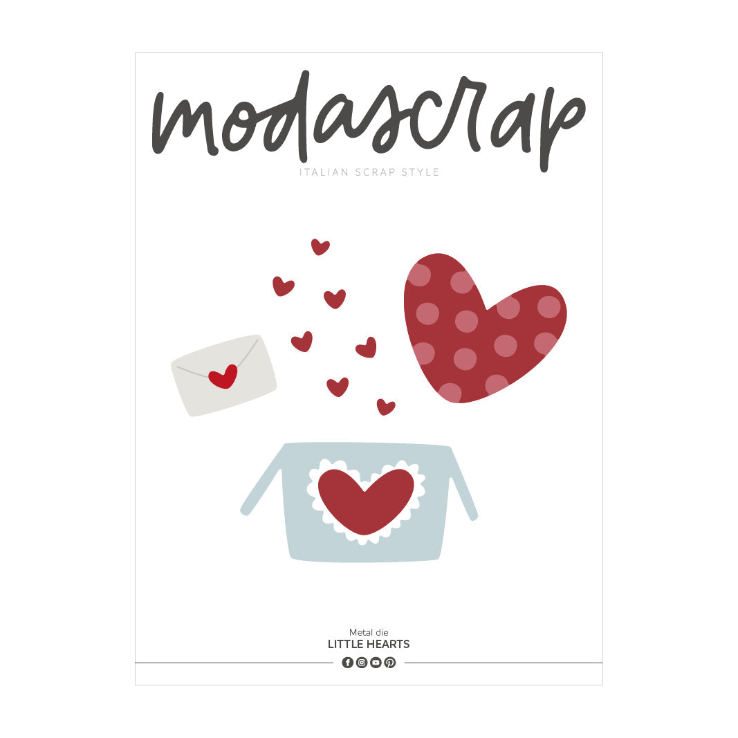 ModaScrap Little Hearts Dies msf 1-281