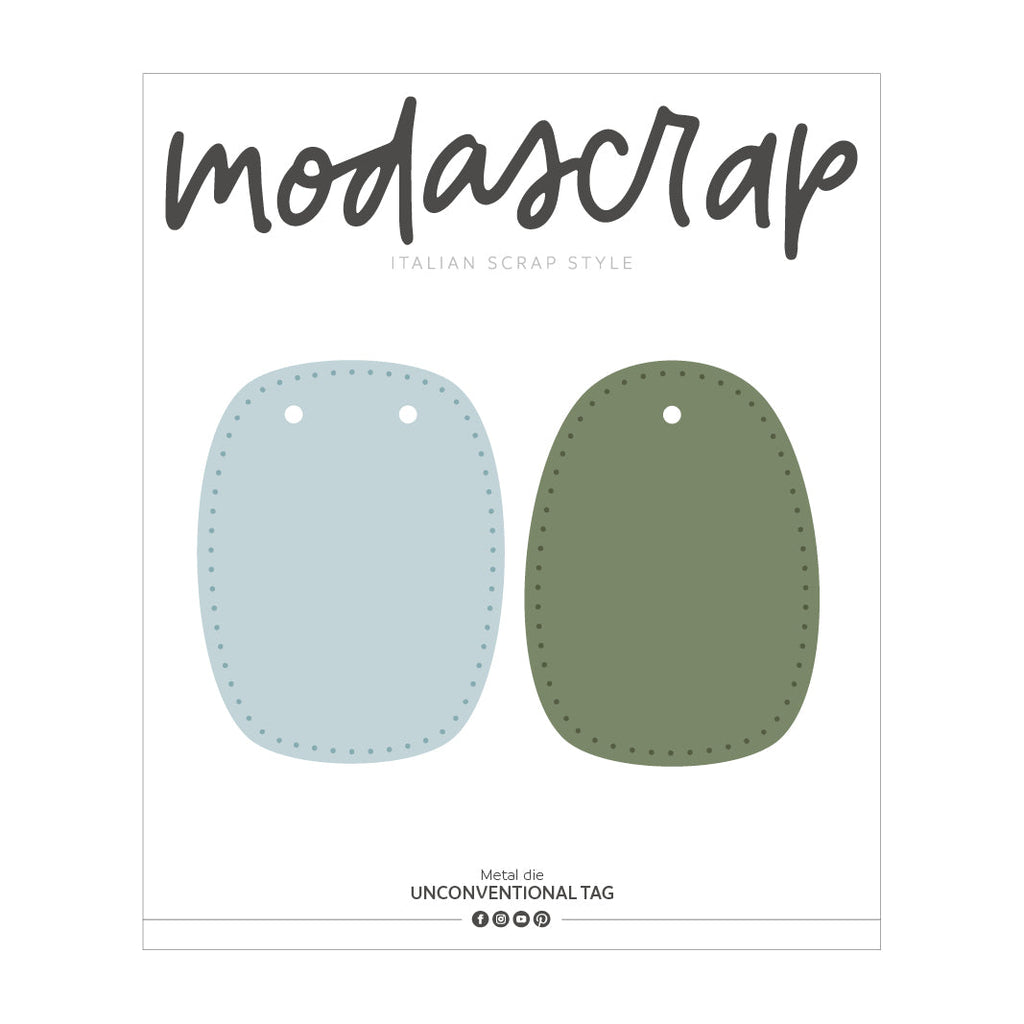 ModaScrap Unconventional Tag Dies msf 1-278