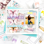 CZ Design Clear Stamps Modern Scrapbook cz288c Moments in Time Anniversary Card | color-code:ALT09