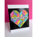 Simon Says Stamp Stencils Modern Heart Quilt ssst221685c Dear Friend Love You Card | color-code:ALT03