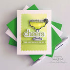 Simon Says Stamp Stencils Modern Postage Stamp Edges And Rectangles ssst221675c Dear Friend