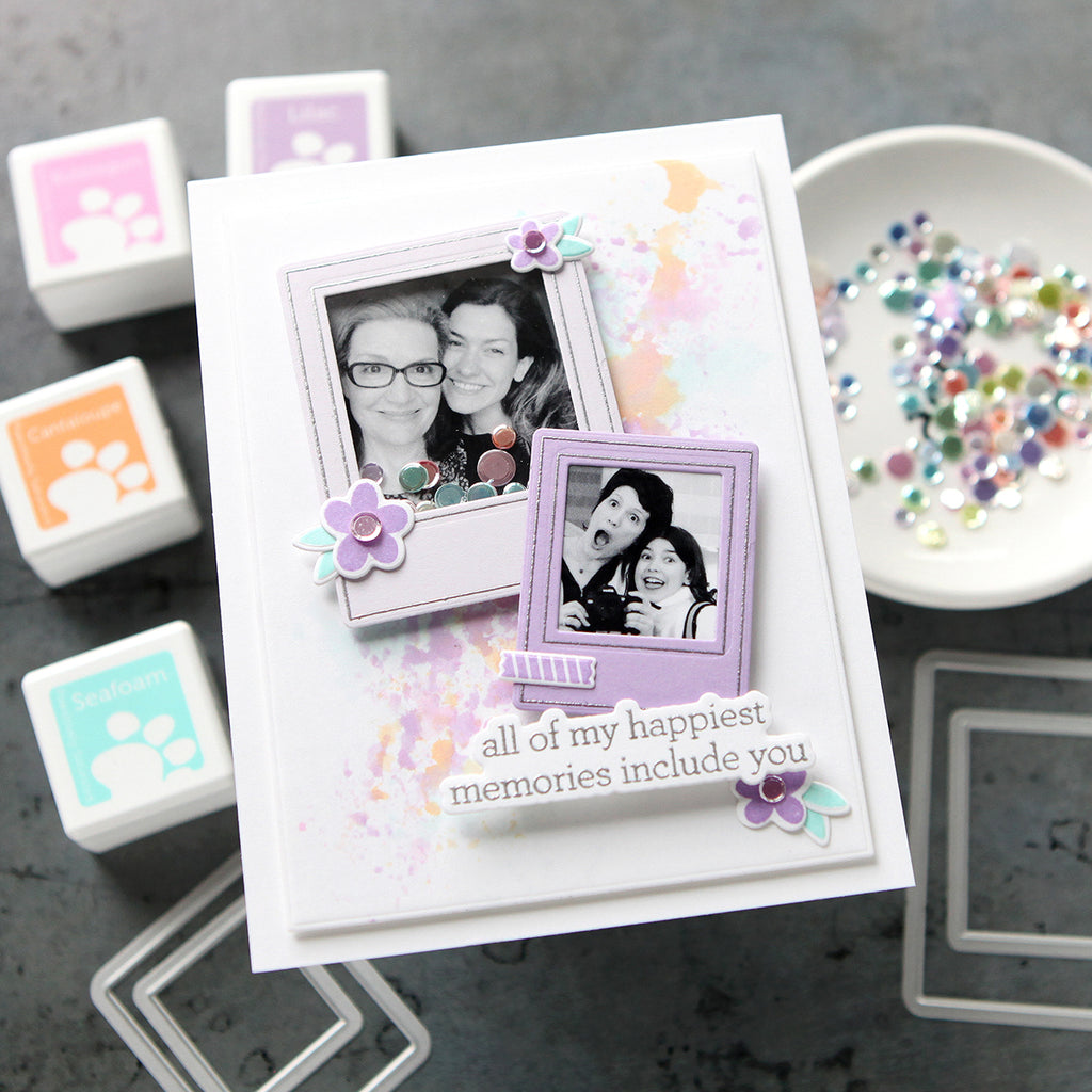 CZ Design Stamps and Dies  Modern Scrapbook set981ms Daughter Card