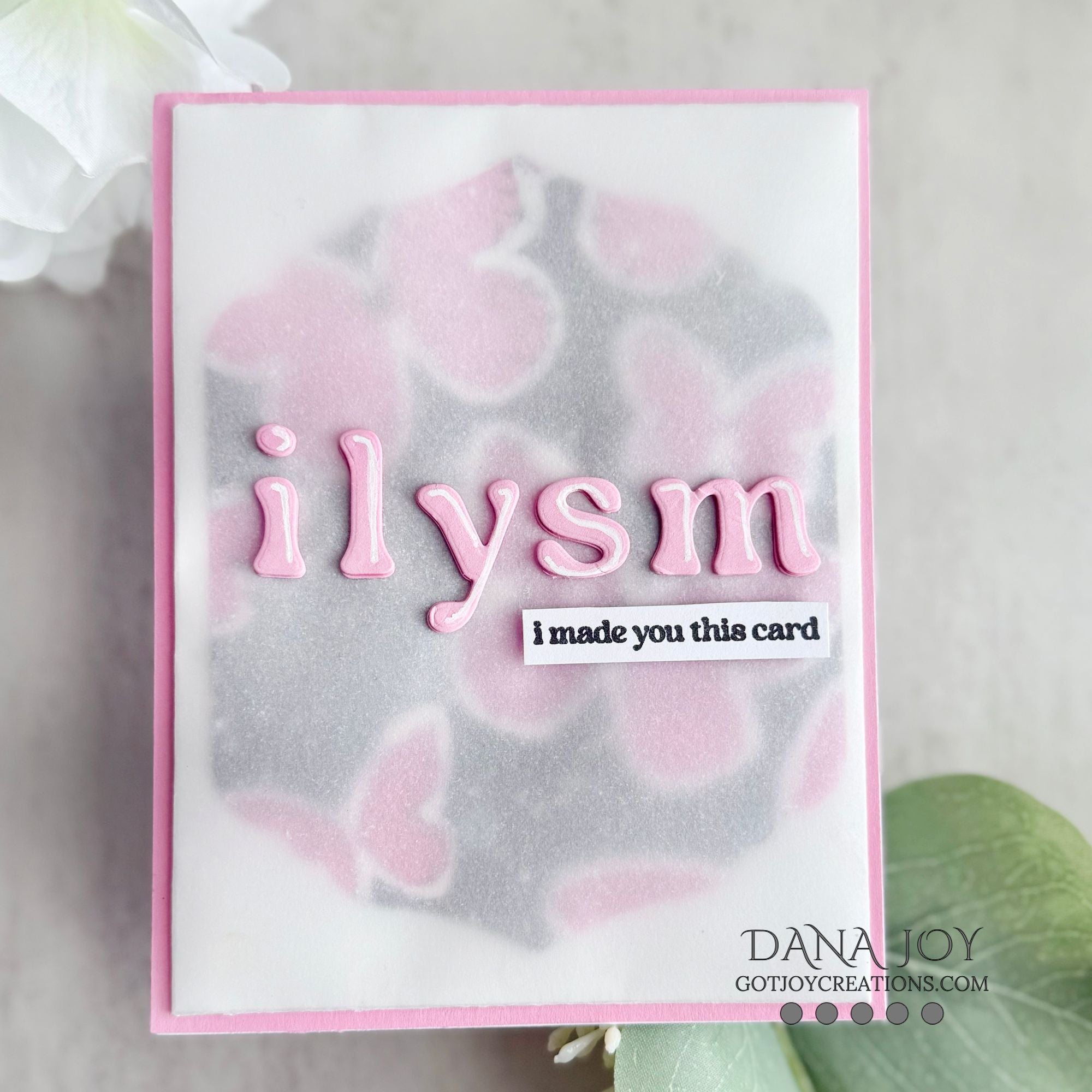 Simon Says Stamp Modern Teardrops Wafer Dies 1367sd Happy Camper ILYSM Card | color-code:ALT04