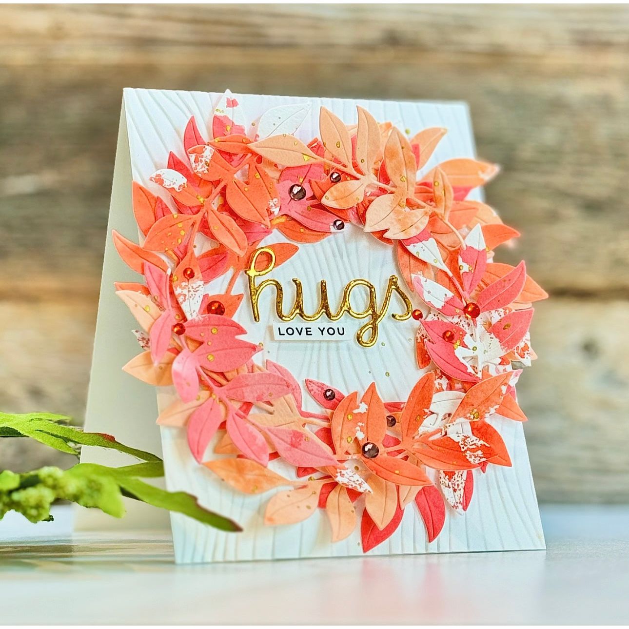 CZ Design Foil Transfer Cards Mom czft002 Be Bold Love You Card