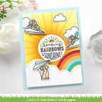 Lawn Fawn More Magic Messages Clear Stamps lf3134 sending rainbows | color-code:alt1