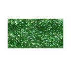 Morex Ribbon 1/4 Inch 6mm Emerald Velvet Glitter 5 Yards Swatch