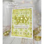 Simon Says Stamp Stencils Mosaic Tulips 1018st Splendor Lucky Card | color-code:ALT02