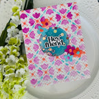 Simon Says Stamp Simple Flowers Wafer Dies s883 Splendor Friend Card