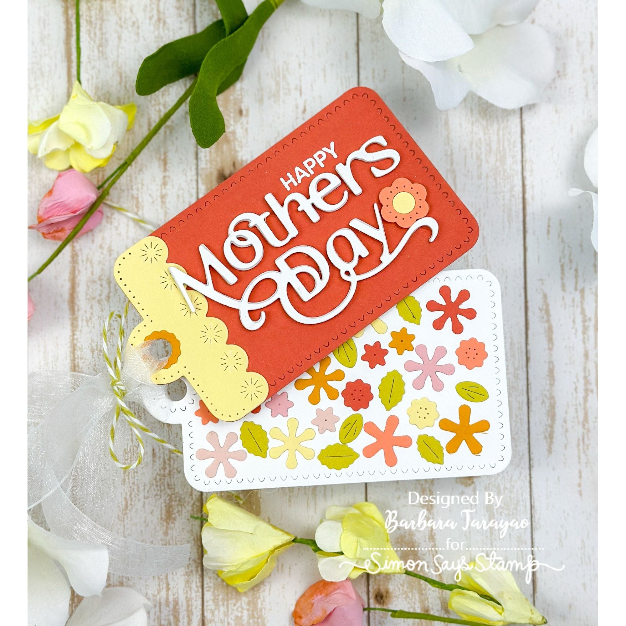 Simon Says Clear Stamps Mother's Day 3207ssc You Are My Favorite Mother's Day Tag | color-code:ALT05