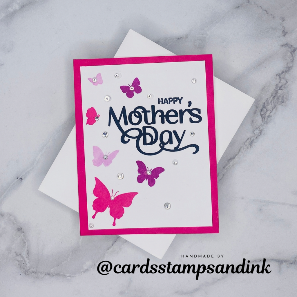Simon Says Clear Stamps Mother's Day 3207ssc You Are My Favorite Mother's Day Card