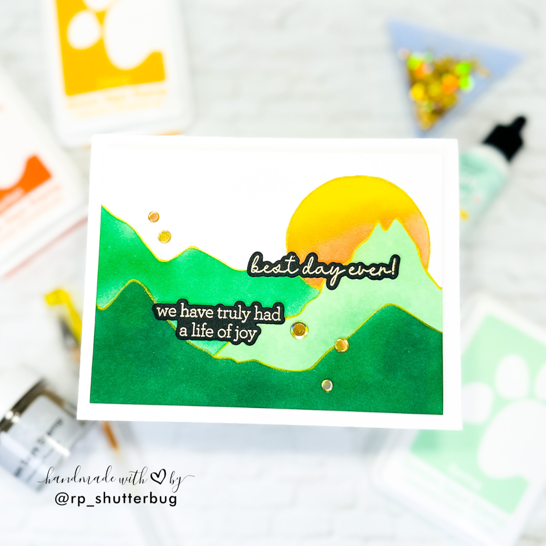 Simon Says Stamp Stencils Mountainscape 1092st Friend Like You Life of Joy Card | color-code:ALT01
