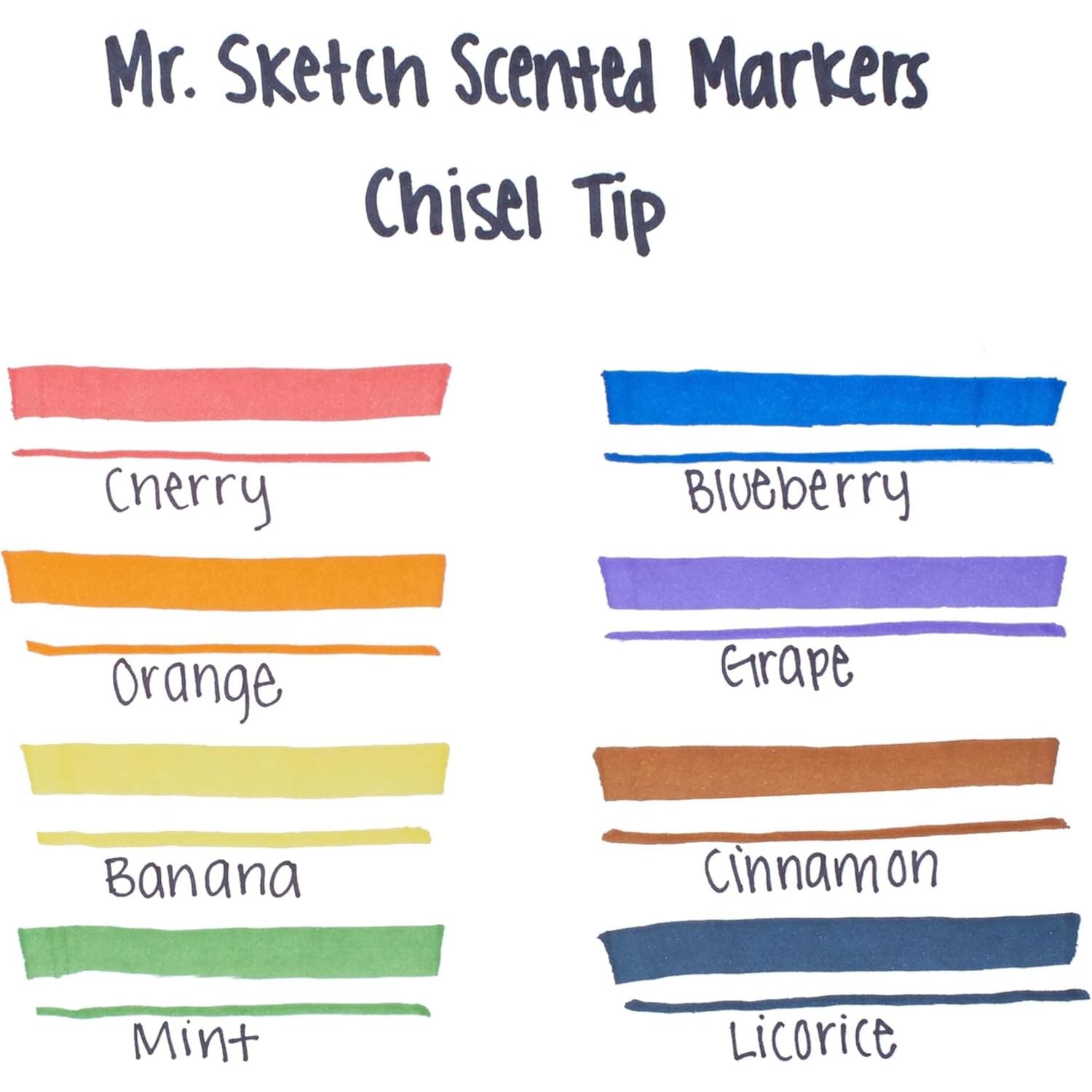 Mr Sketch Scented Chisel Marker Set sa1905070 scents