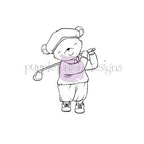 Purple Onion Designs Mulligan Unmounted Cling Stamp pod1406
