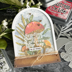 Simon Says Stamp! Simon Says Stamp TATTERED LEAVES Wafer Die s734 Mushroom Stem Sympathy Card  | color-code:ALT93